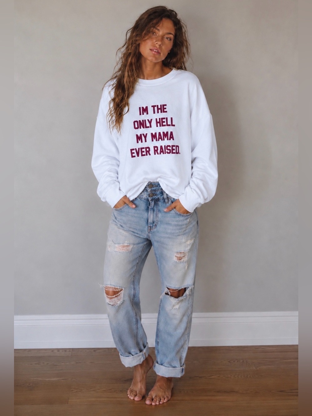 NWT Revolve Daydream Nation Fleece Couch Crasher The Only Hell Pullover